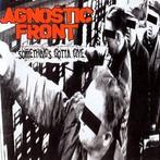 CD Something's Gotta Give - Agnostic Front ( punk rock), Ophalen of Verzenden, Zo goed als nieuw