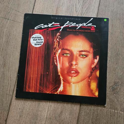 LP Giorgio Moroder Cat People (Original Soundtrack), Cd's en Dvd's, Vinyl | Rock, Gebruikt, Poprock, Ophalen of Verzenden