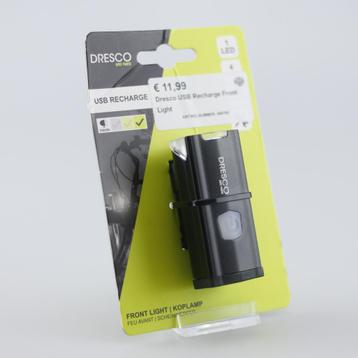Dresco USB Recharge Front Light | Nieuw beschikbaar voor biedingen