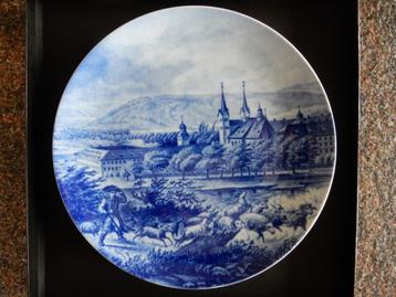 Fürstenberg porselein wandbord Schloss Corvey beschikbaar voor biedingen