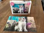 Poezen puzzel King cute animals 99 stukjes, Ophalen of Verzenden, Meer dan 50 stukjes, Zo goed als nieuw, 4 tot 6 jaar