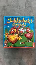 Spel Jakkiebak! Kippenkak!, Hobby en Vrije tijd, Gezelschapsspellen | Bordspellen, Een of twee spelers, Ophalen, Zo goed als nieuw