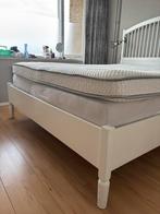 Tweepersoonsbed Ikea 160x200, Ophalen, Gebruikt, Wit, Tweepersoons