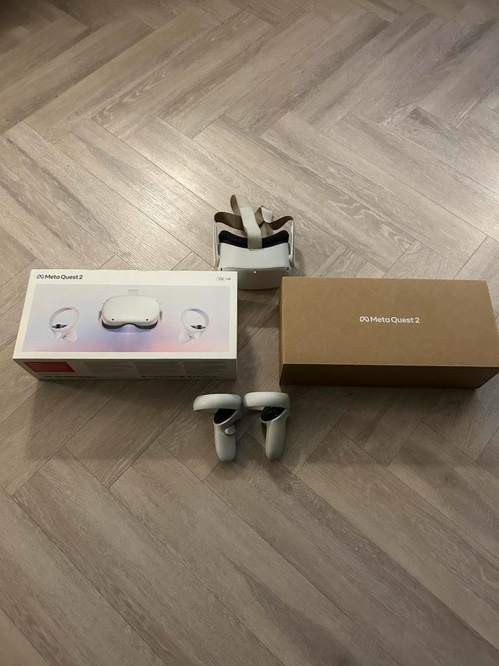 Oculus Quest 2 256GB - Zo goed als nieuw!, Spelcomputers en Games, Virtual Reality, Zo goed als nieuw, Pc, VR-bril, Ophalen of Verzenden