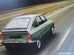 Citroen GS folder 1972, Ophalen of Verzenden, Zo goed als nieuw, Citroën