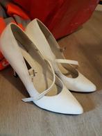 Witte pumps Pleaser mt 41, Schoenen, Ophalen of Verzenden, Wit, Zo goed als nieuw