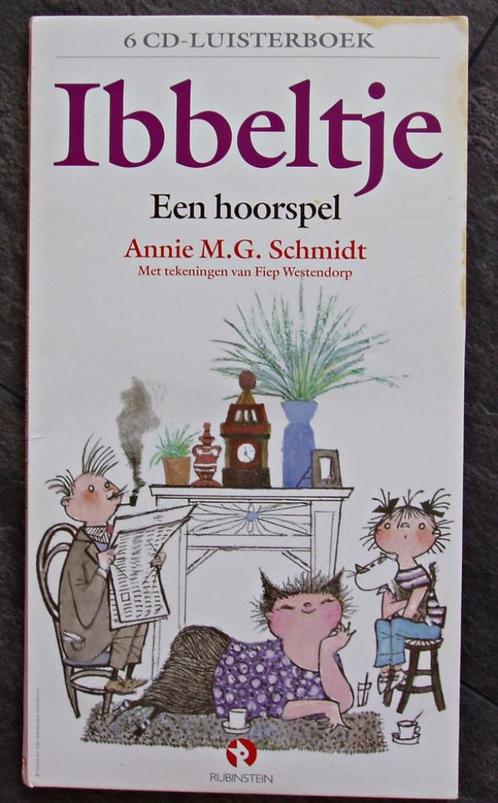 Luisterboek 6 CD - Ibbeltje - Annie M.G. Schmidt, Boeken, Luisterboeken, Cd, Kind, Verzenden