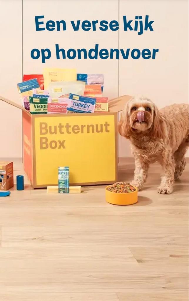 Kortingcode butternutbox hondenvoer, Dieren en Toebehoren, Dierenvoeding, Hond, Ophalen