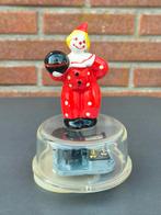 Vintage muziekdoosje clown Japan draaiend clowntje, Antiek en Kunst, Curiosa en Brocante, Ophalen