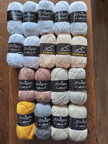 Scheepjes cotton 8 haakgaren beschikbaar voor biedingen