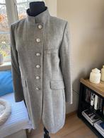 SCAPA lichtgrijze halflange koetsiersjas military style - 38, Maat 38/40 (M), Scapa, Verzenden, Nieuw