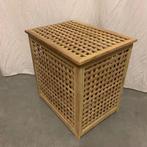 Wasmand / opbergkist - massief teakhout - bij TTM Wonen, 50 tot 100 cm, 50 tot 75 cm, Www.ttmwonen.nl, Teakhout
