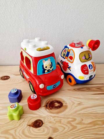 Vtech politie auto en vormenstoof beschikbaar voor biedingen