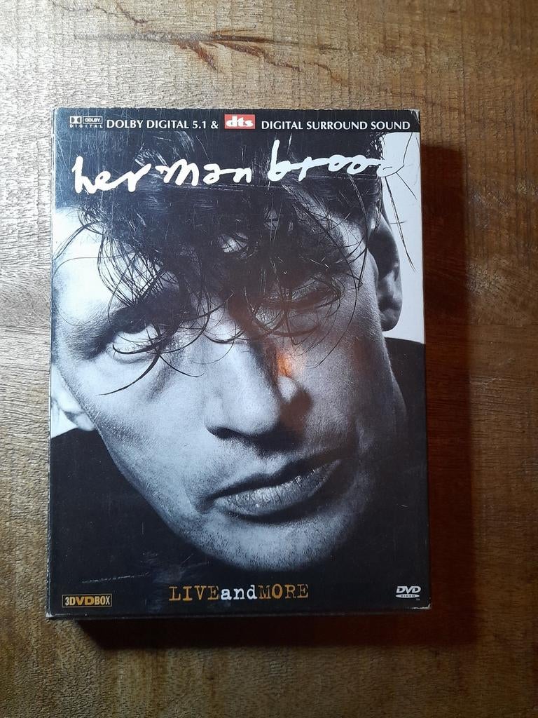 Herman Brood - Live and More DVD Boxset, Ophalen of Verzenden