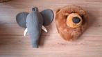 Berenkop van Bibib en olifant kop van Kidsdepot, Ophalen of Verzenden, Zo goed als nieuw