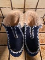Dames pantoffels, Ophalen of Verzenden, Zo goed als nieuw, Blauw, Pantoffels of Sloffen