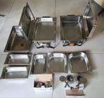 Gastronorm Bakken RVS - Chafing Dish Sets, Huis en Inrichting, Keuken | Keukenbenodigdheden, Ophalen, Zo goed als nieuw