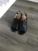 Hush puppies sandalen zwart, Ophalen of Verzenden, Zo goed als nieuw, Zwart, Sandalen of Muiltjes