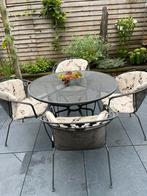 Kettler elegance tuinset met kussens., Tuin en Terras, Ophalen, Gebruikt, 4 zitplaatsen, Tuinset