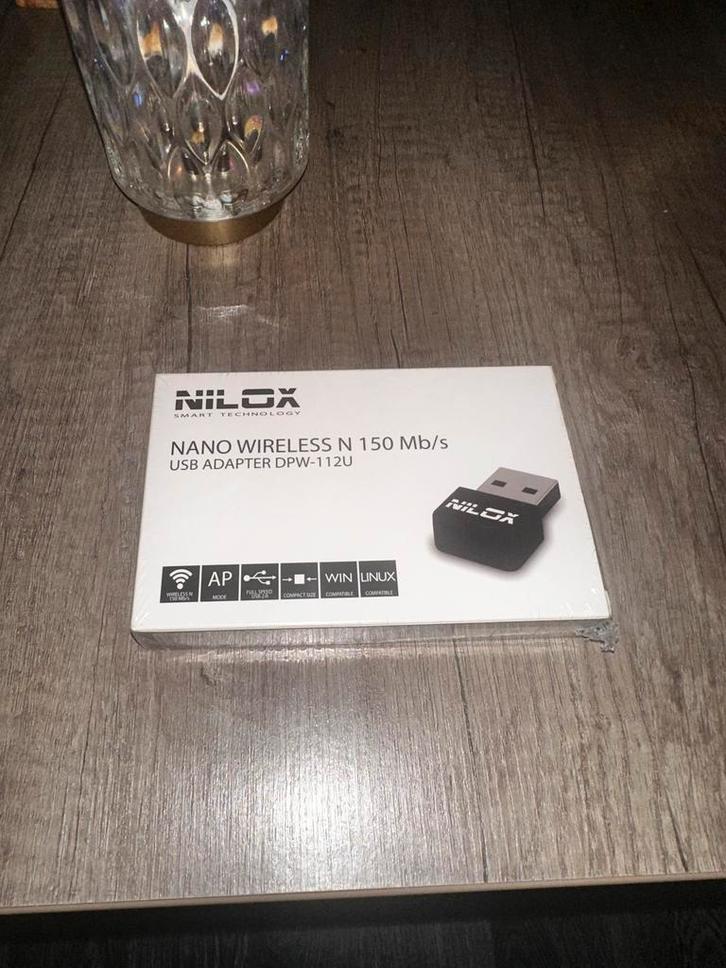 Nieuwe Nilox Draadloze USB Wifi Adapter, Computers en Software, Netwerkkaarten, Nieuw, Extern, Ophalen of Verzenden