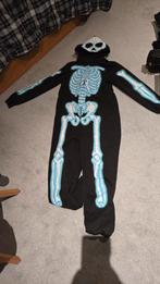 Skelet Onesie - Halloween Kostuum - Maat 158/164, Ophalen, Overige typen, Jongen of Meisje, H&M