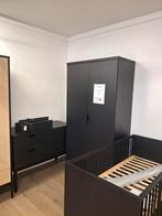 Kidsmill Savi babykamer zwart 3-delig, Ophalen, Zo goed als nieuw, Jongetje of Meisje