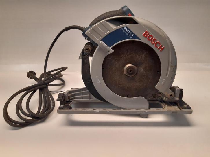 Inval Cirkelzaag Bosch blauw professional GKS 85 G, Doe-het-zelf en Verbouw, Gereedschap | Zaagmachines, Gebruikt, Cirkelzaag