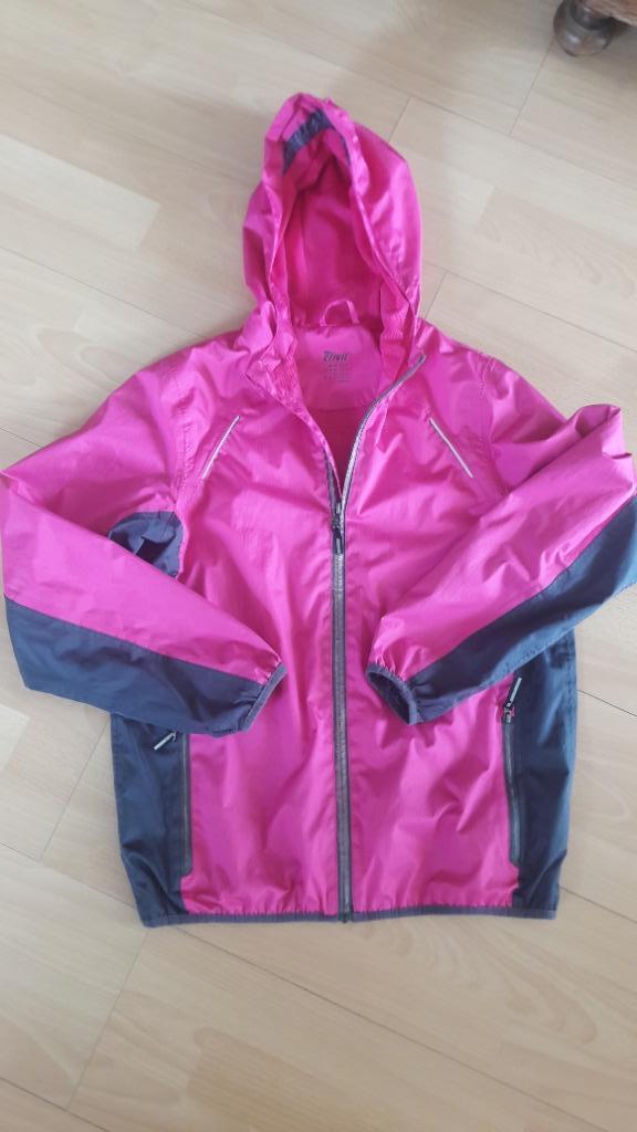 Regenjas 158/164, Kinderen en Baby's, Kinderkleding | Maat 158, Gebruikt, Meisje, Jas, Ophalen