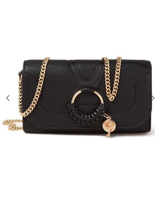 See By Chloé - Hana Portemonnee met Schouderriem, Sieraden, Tassen en Uiterlijk, Tassen | Damestassen, Zo goed als nieuw, Avondtasje