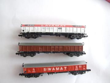 3x schuifdakwagon 4 asser beschikbaar voor biedingen