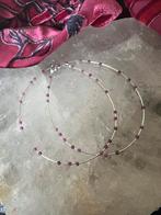 Robijn facet sterling zilver beschermt liefde passie uniek, Sieraden, Tassen en Uiterlijk, Kettingen, Nieuw, Ophalen of Verzenden