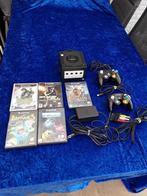 Nintendo Came Cube met 2 contr + 5 spellen, Spelcomputers en Games, Spelcomputers | Nintendo GameCube, Ophalen of Verzenden, Gebruikt