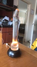 Uiterwaal glazen madonna op voet met licht, Antiek en Kunst, Ophalen of Verzenden