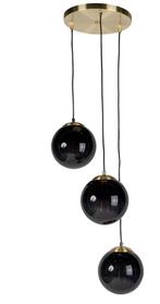 Hanglamp, Huis en Inrichting, Lampen | Hanglampen, Ophalen, 50 tot 75 cm, Zo goed als nieuw, Glas