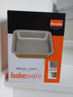 BERNDES BAKPLAAT BRAADSLEDE OVENSCHAAL NIEUW 28X22 CM, Ophalen of Verzenden, Nieuw