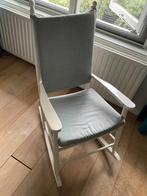 Schommelstoel, Huis en Inrichting, Stoelen, Ophalen, Gebruikt, Wit, Eén