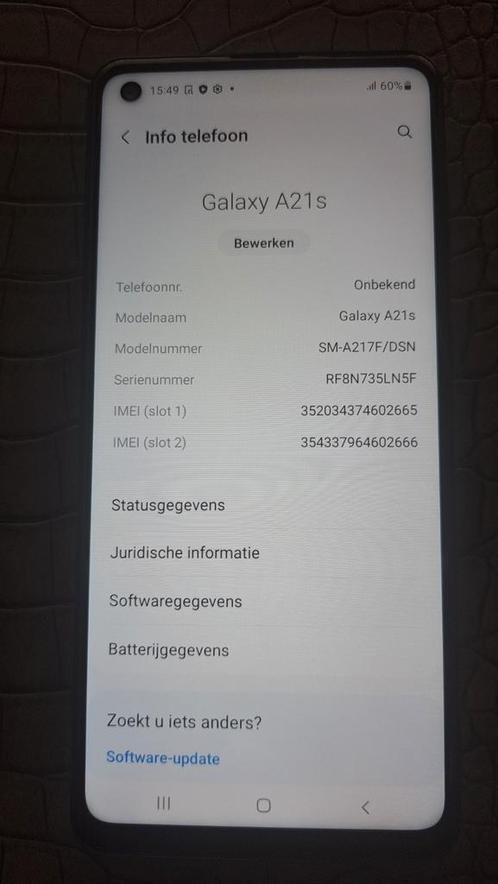 Samsung Galaxy A21s - Goedkoop!, Telecommunicatie, Mobiele telefoons | Overige merken, Gebruikt, Zonder abonnement, Zonder simlock