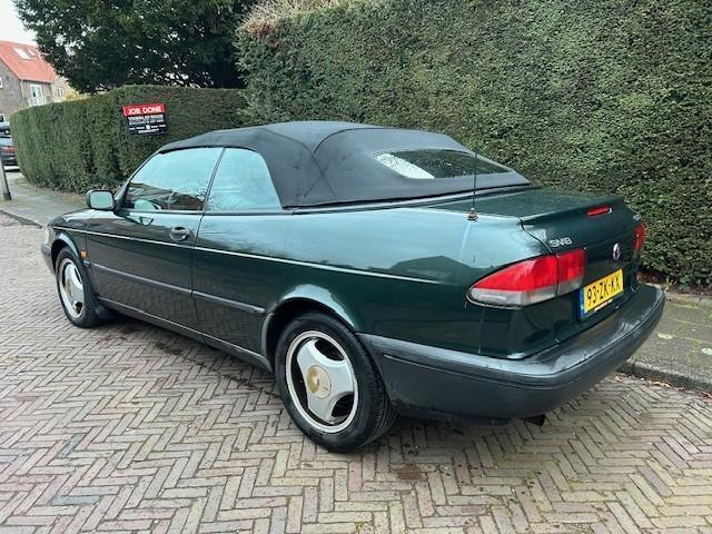 Saab 900 SE 1996 Groen, Auto's, Saab, Particulier, Saab 900, Airconditioning, Centrale vergrendeling, Lederen bekleding, Open dak