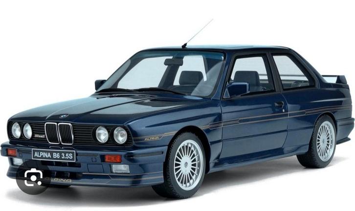 1:12 BMW E30 B6 3.5 Blue, Hobby en Vrije tijd, Modelauto's | 1:5 tot 1:12, Zo goed als nieuw, Auto, 1:9 t/m 1:12, Ophalen of Verzenden
