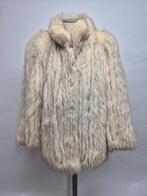 Korte Bontjas Poolvos, maat 38-40 top!, Kleding | Dames, Jassen | Winter, Maat 38/40 (M), Wit, Poolvos, Ophalen of Verzenden