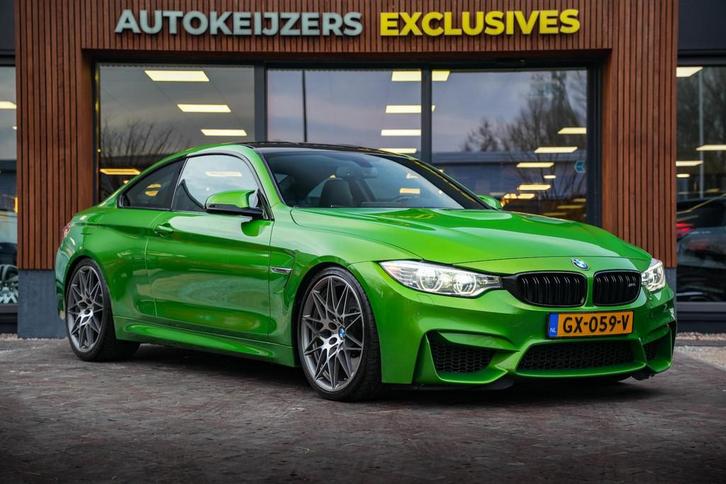 BMW 4-serie Coupé M4 Styling 666M 431PK Carbon Dak Harman K, Auto's, BMW, Bedrijf, Te koop, 4-Serie, ABS, Airbags, Airconditioning