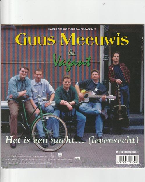 GUUS MEEUWIS - HET IS EEN NACHT -, Cd's en Dvd's, Vinyl | Nederlandstalig, Nieuw in verpakking, Levenslied of Smartlap, Overige formaten