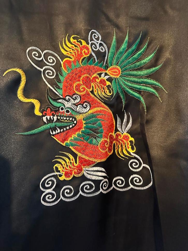 Vintage Zijden Kimono - Tweezijdig, Kleding | Heren, Overige Herenkleding, Zo goed als nieuw, Ophalen of Verzenden