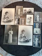 Antieke kinderfoto’s, atelier Blommers Den Haag, Foto, Ophalen of Verzenden, Zo goed als nieuw, Voor 1940
