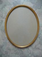 Ovale lijst met onts. glas., Minder dan 50 cm, Gebruikt, Ophalen of Verzenden, Minder dan 50 cm