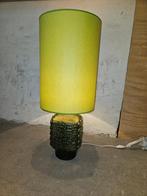 Groene seventies vintage keramieken staande lamp, Ophalen, Overige materialen, Zo goed als nieuw, Seventies, vintage