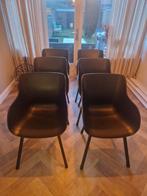 6 Zwarte IKEA Kuipstoelen, Huis en Inrichting, Stoelen, Ophalen of Verzenden