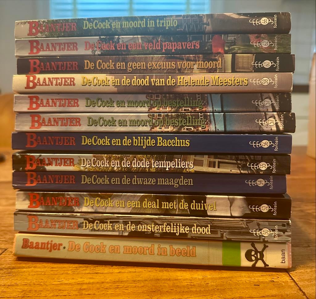 Baantjer Boeken Collectie, Ophalen of Verzenden, Gelezen, Tv-bewerking