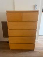 Ikea malm kast met 6 lades, Ophalen, Gebruikt, 5 laden of meer, 100 tot 150 cm
