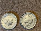 25 cent Munten 1948 Wilhelmina + 1960 Juliana, Ophalen, Koningin Wilhelmina, 25 cent